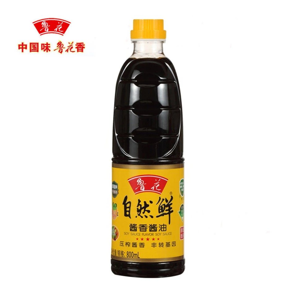 鲁花酱油 自然鲜酱香酱油 500ml800ml 特级 酱油