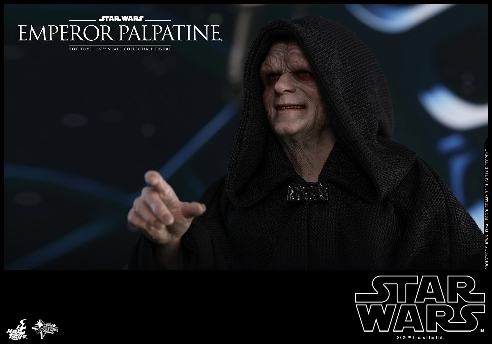 hottoys 1/6 mms467 星球大战6 西斯皇帝 普通版