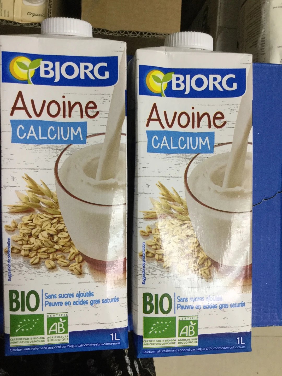 法国有机燕麦奶,加钙 1000毫升 organic oat milk with calcium (1l)