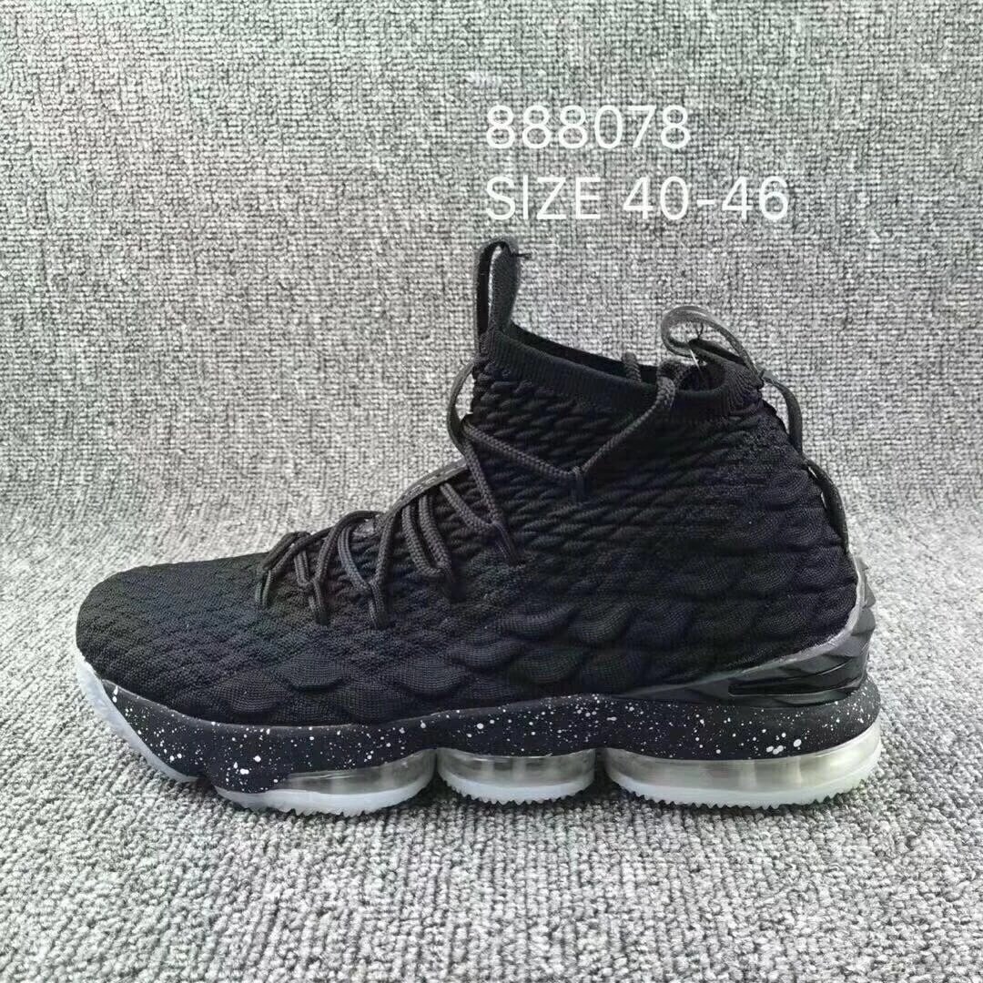 nike lebron xv 詹姆斯 15代 全掌气垫 黑武士 40---46 出货 高品质