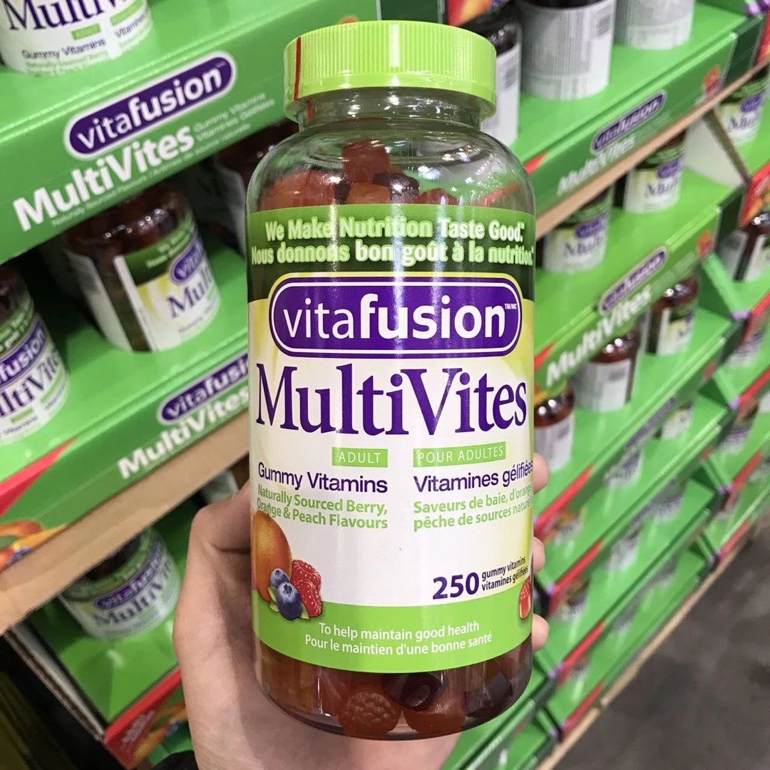 加拿大vitafusion multivites成人复合维生素软糖 250