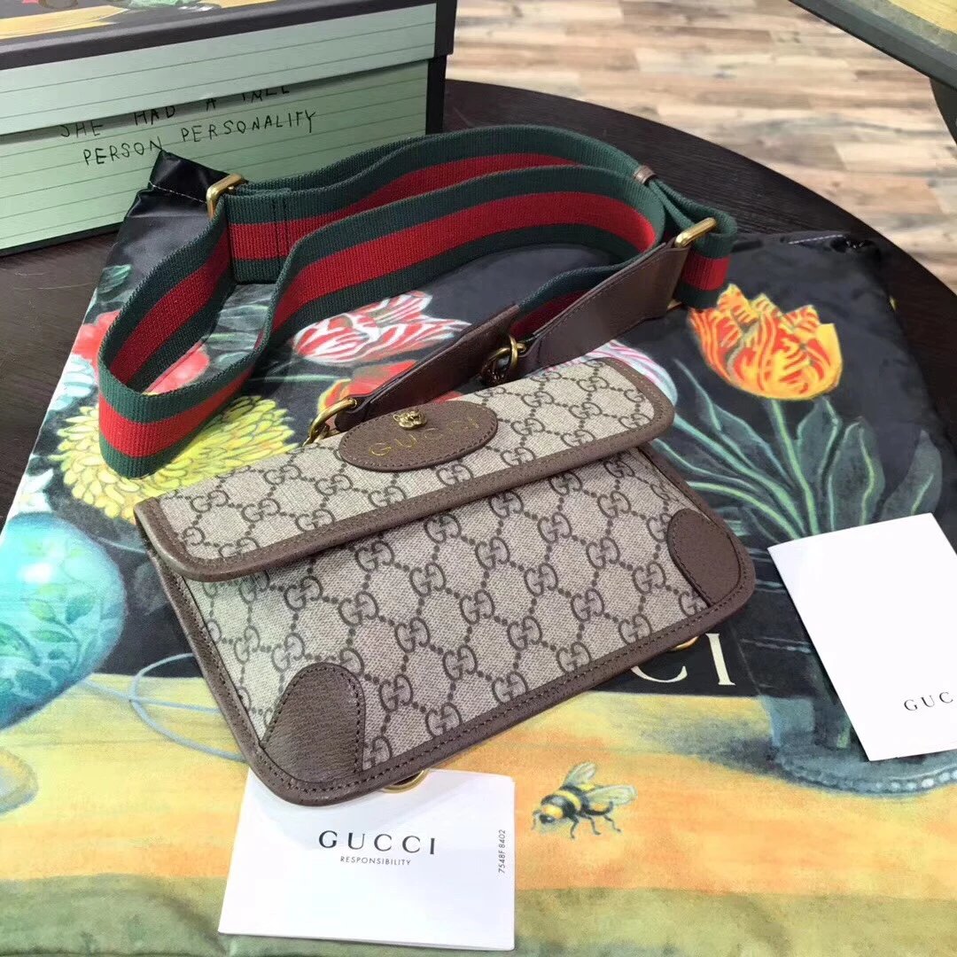 gucci 2018 新款腰包 胸包 链条包