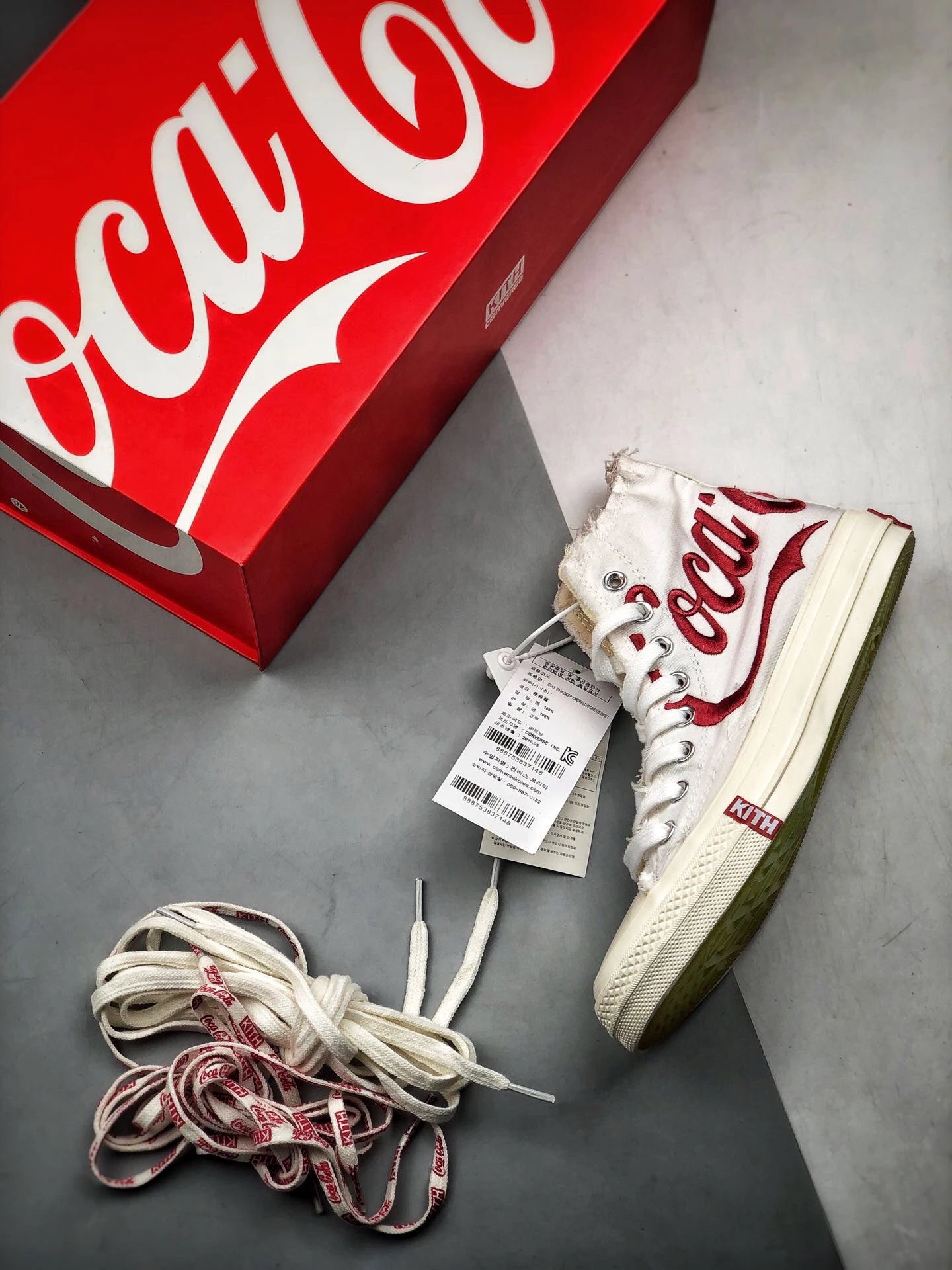 kith x coca-cola x converse chuck taylor all star 1970s可口可乐