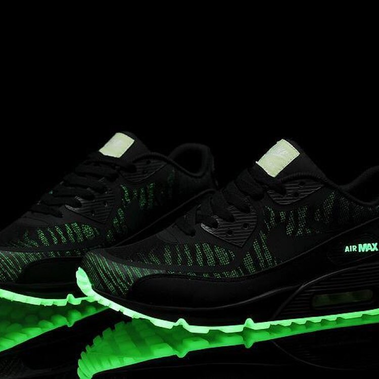 airmax90黑绿,airmax90绿色 耐克air max 90 40-45码 高频黑荧光绿