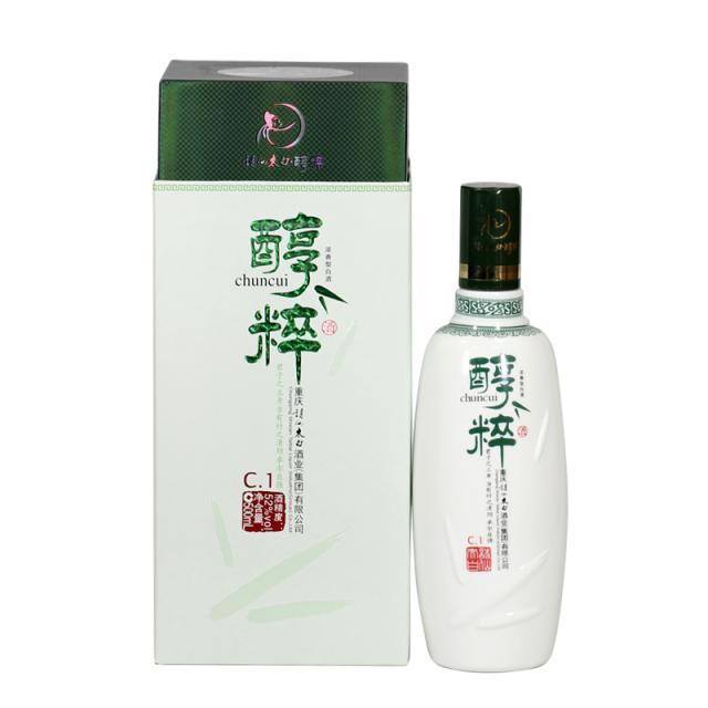 诗仙太白醇粹c1 浓香型白酒 52度500ml 特价正品 宴席送礼用酒