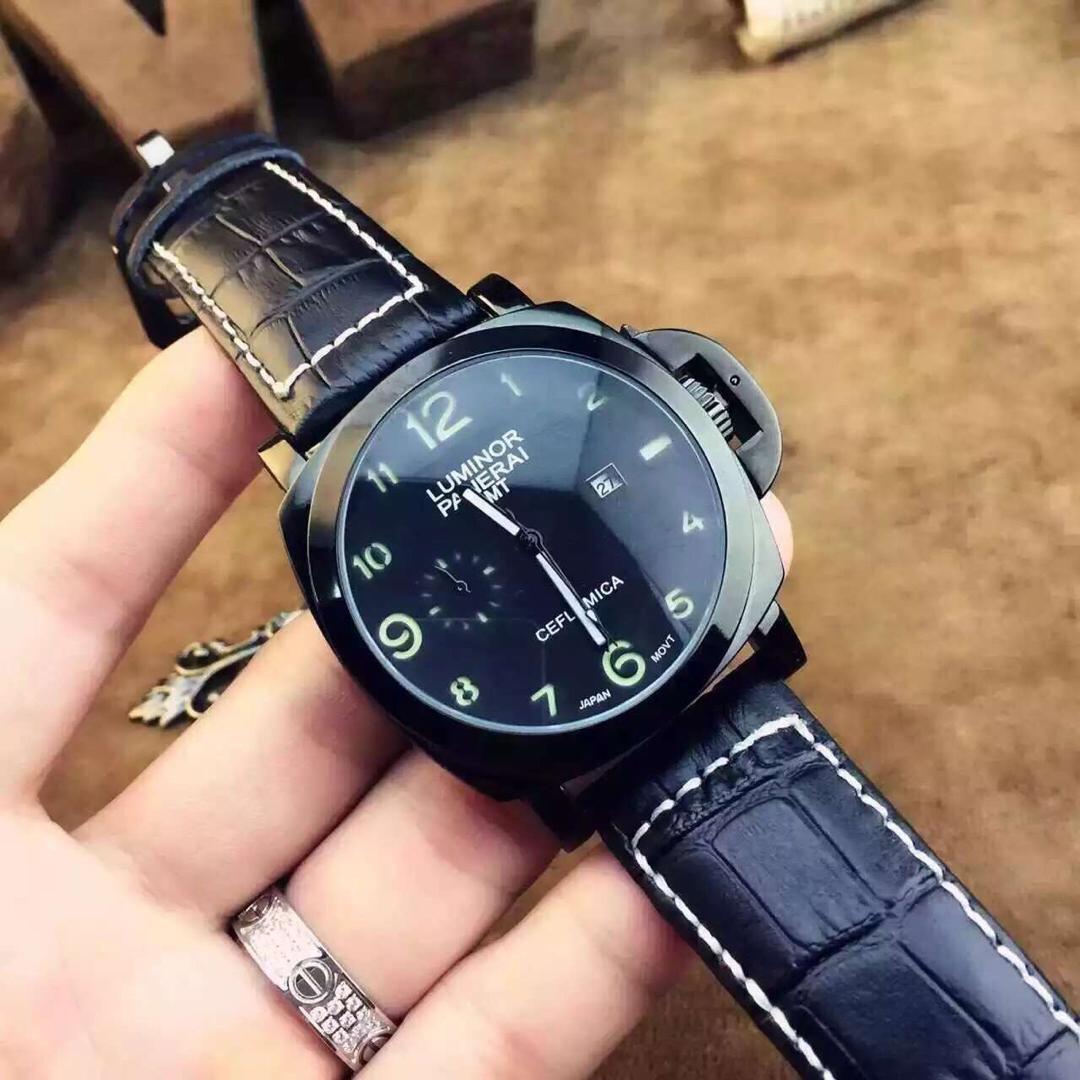 品牌:沛纳海-panerai 款式:男士腕表(精湛雕刻)机芯:进口石英机芯材料