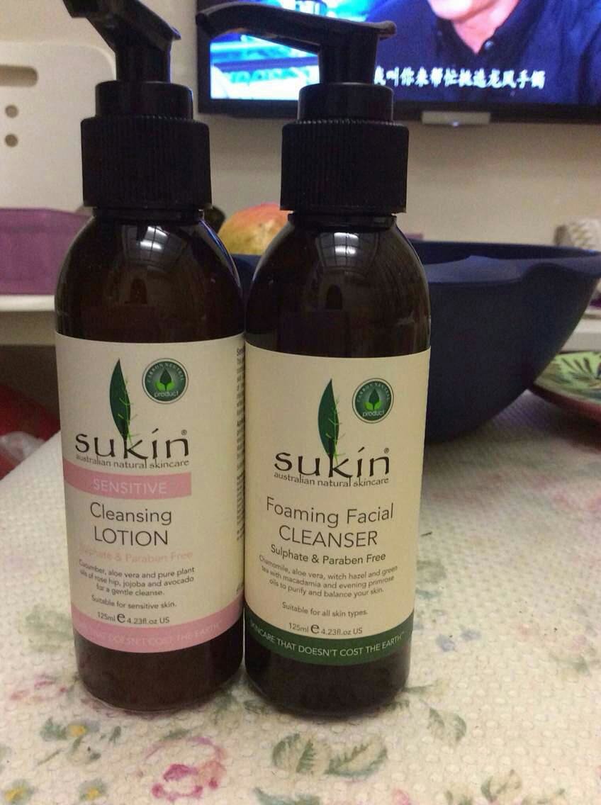 sukin sensetive cleansing lotion 苏芊天然有机温和