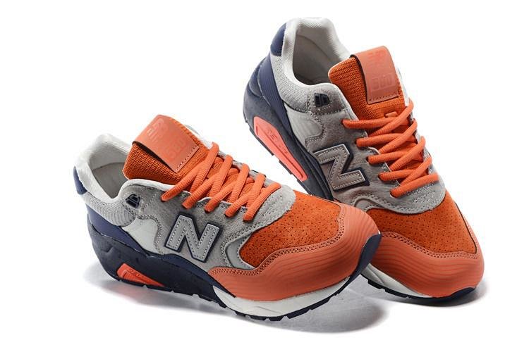 新百伦 new balance nb580 新配色 橙灰 猪八革 男鞋