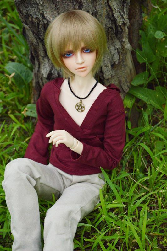 bjd/sd娃娃1/4双关节4分人偶男娃裸娃 df 凌风(ling feng)全套.