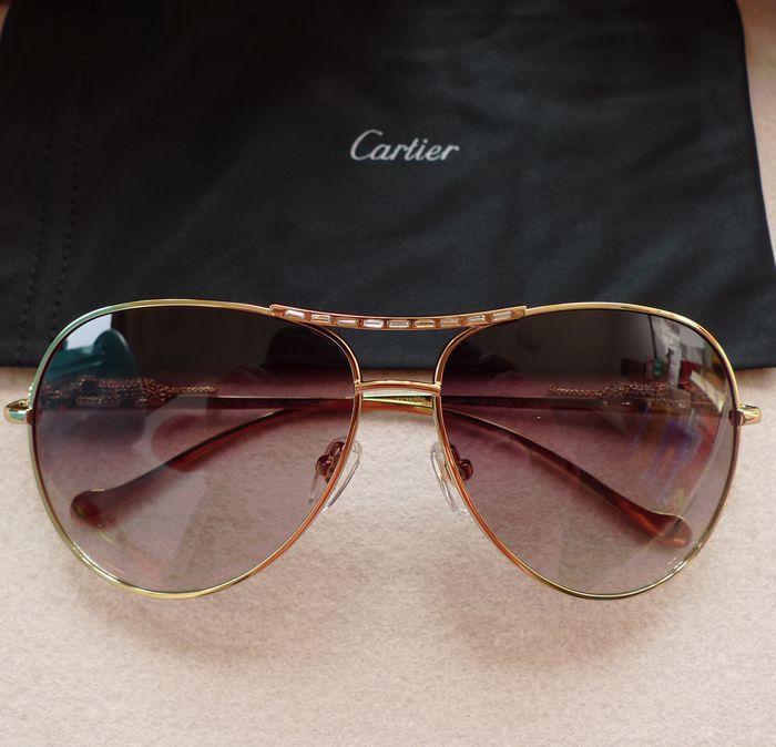 cartier 卡地亚 豹子偏光太阳镜