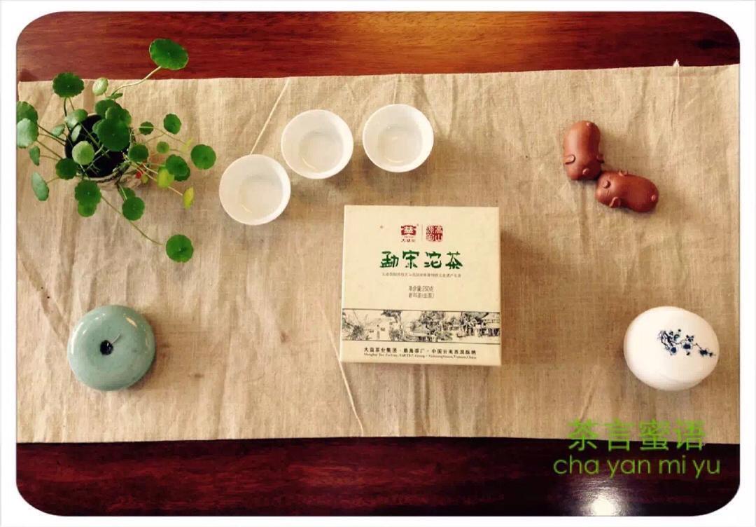 【茶品】勐宋青沱【类型】沱茶【工艺】生茶【产地】云南西双版纳勐海