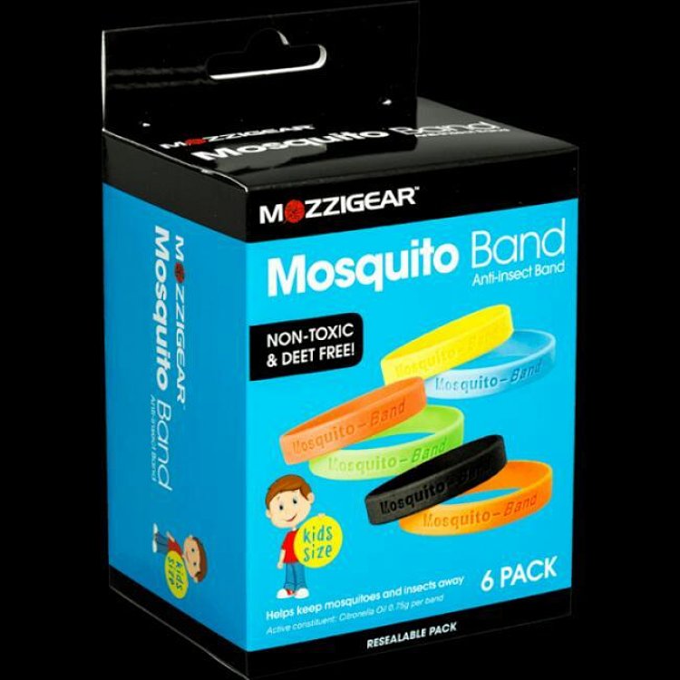 mosquito band硅胶驱蚊手环 儿童/成人(6支装) 产地