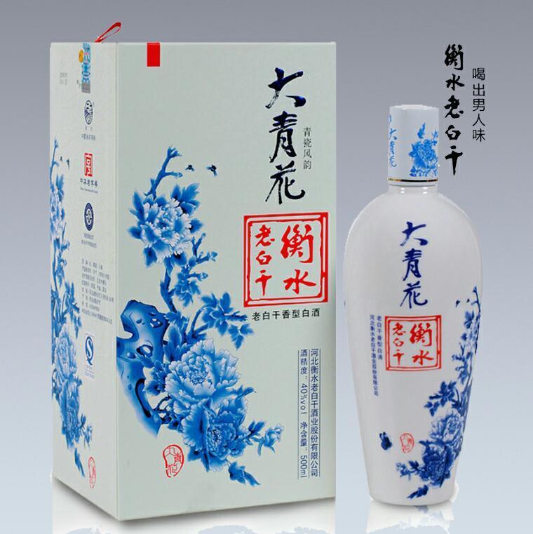 衡水老白干大青花40度 50度500ml *4