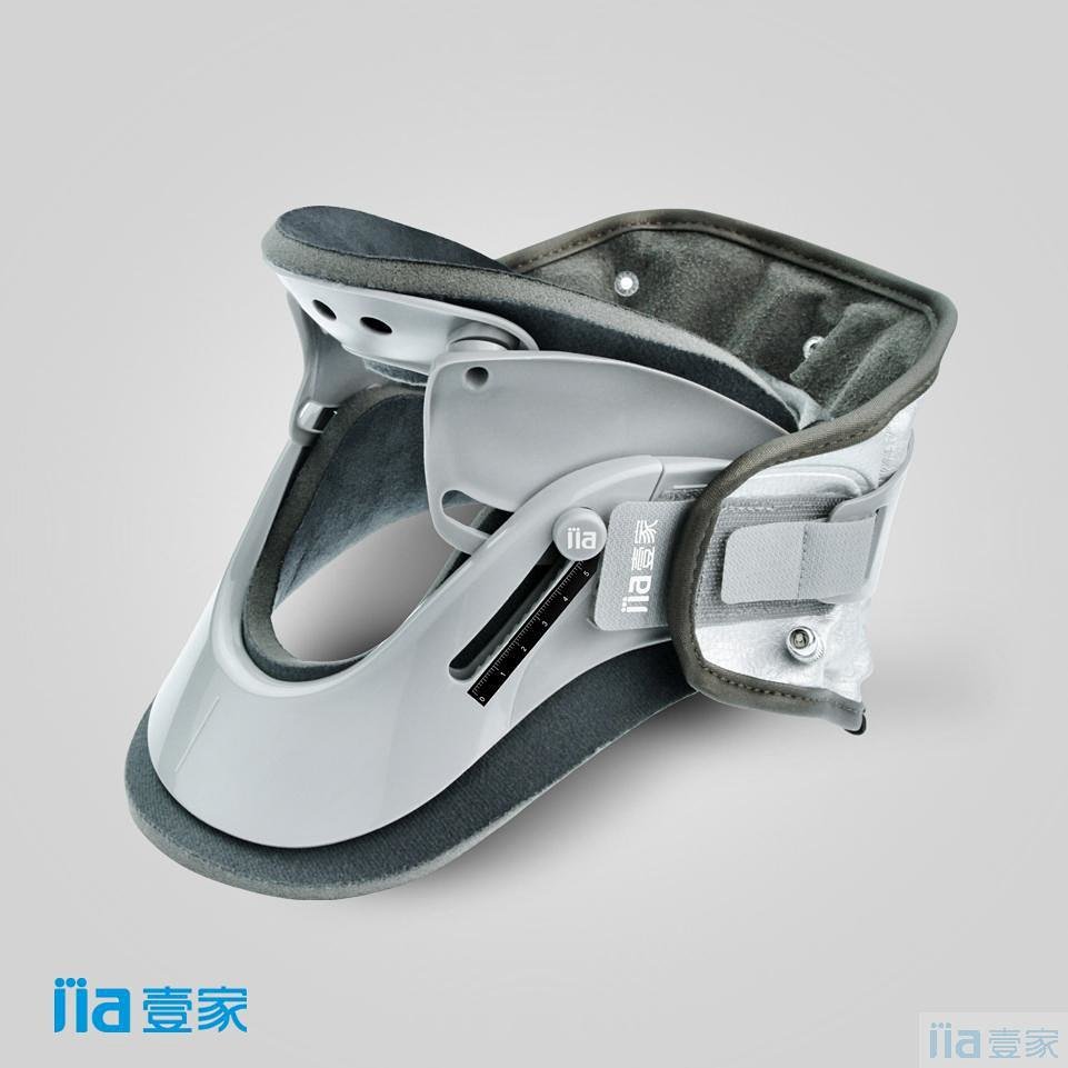 全球首款双向自然曲度颈椎牵引产品,通过对颈椎360度全方位牵引,拉伸