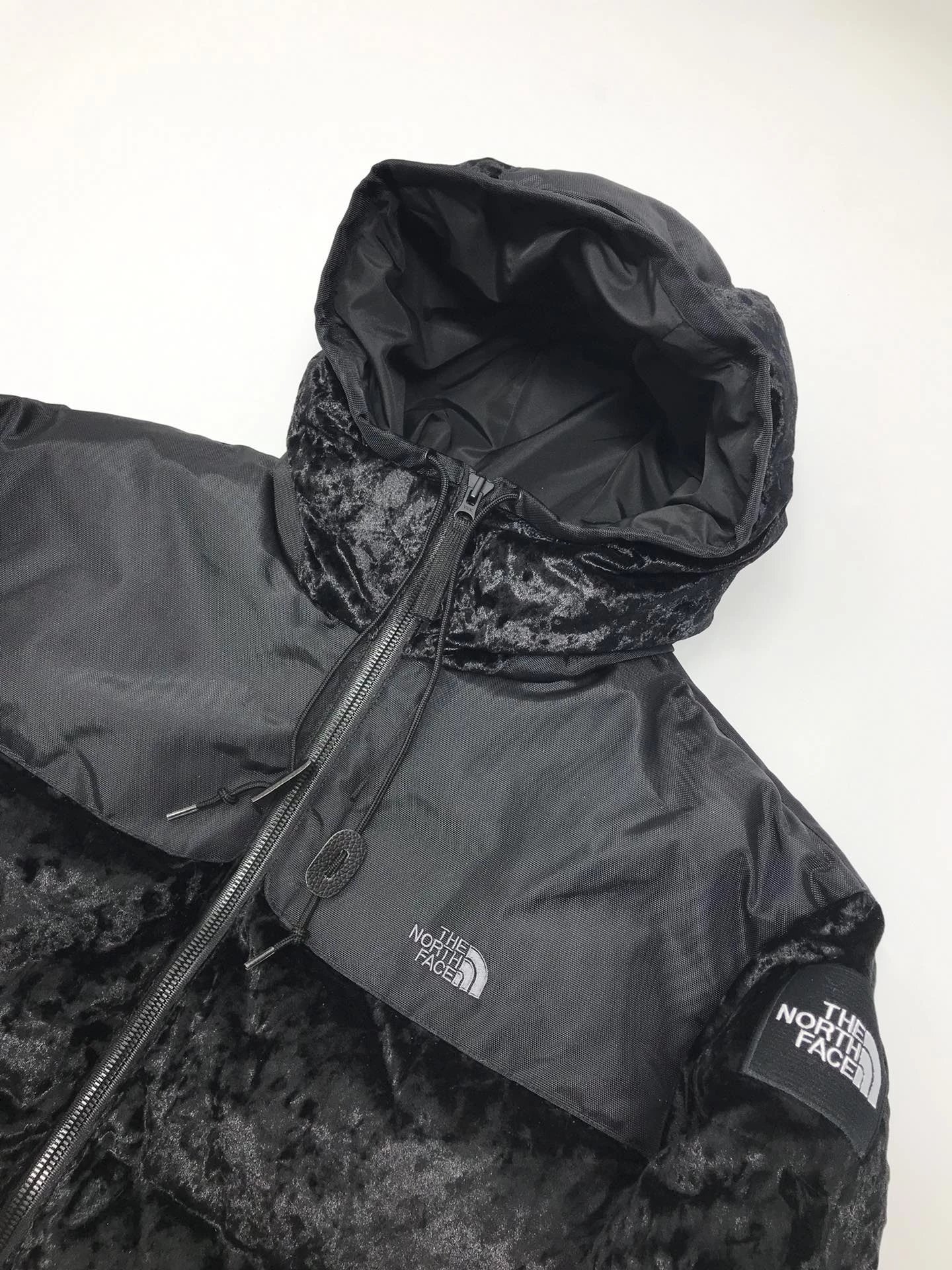 2019ss the north face北脸 黑标丝绒羽绒服 tnf 700蓬松 400g克白