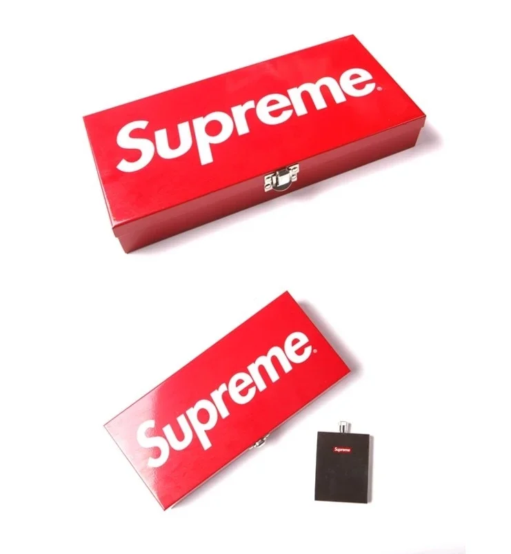 In stock, free shipping: Supreme toolbox, 17SS tool box, storage box.