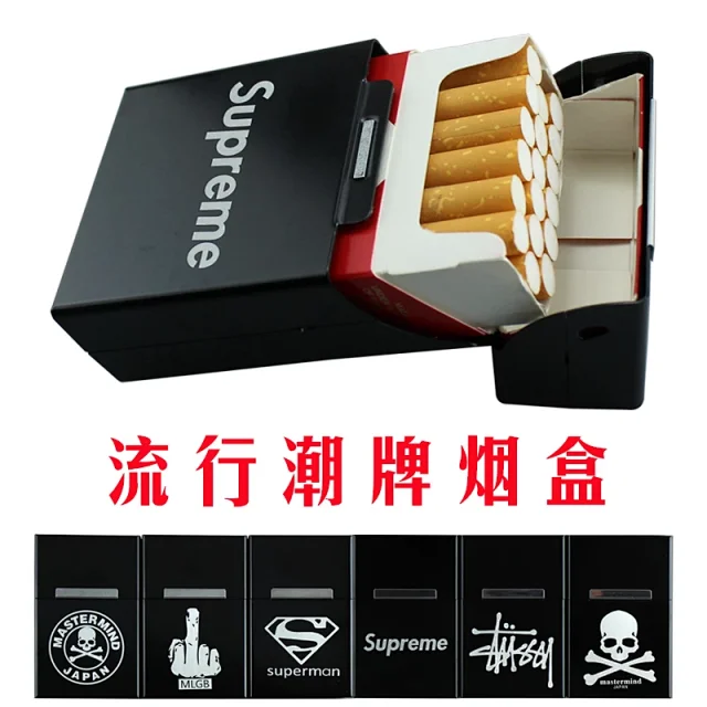 supreme cigarette case Rolling Cases Supreme Cigarette Pack Illustration