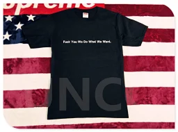 thumbnail for supreme Chen Lao Wet Swear Words F*ck Pure Cotton Short Sleeve Crew Neck Trendy T-Shirt Couple Outfit Plus Size
Can be used as a base, can be worn alone, and the color scheme is super beautiful!
All manufacturers direct wholesale pickup price shipment!!
！！！ Never stop stocking!!
TB Eight Years Crown Online Store Gold Seller UNCC
Own factory