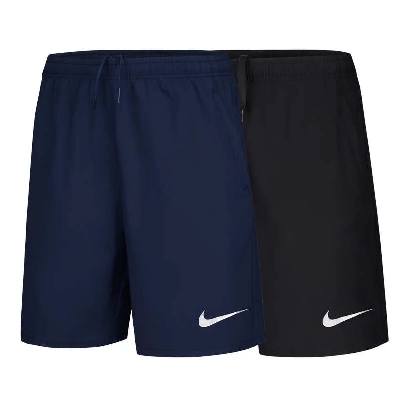 Nike shorts men's summer running sports football breathable quick drying fitness training five/five minute pants 1818 black L-5XL