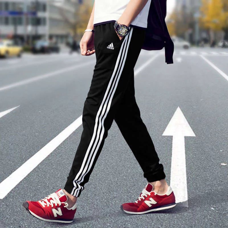 Adidas阿迪达斯长裤运动裤新款直筒收口运动小脚裤子7415 S3XL 3