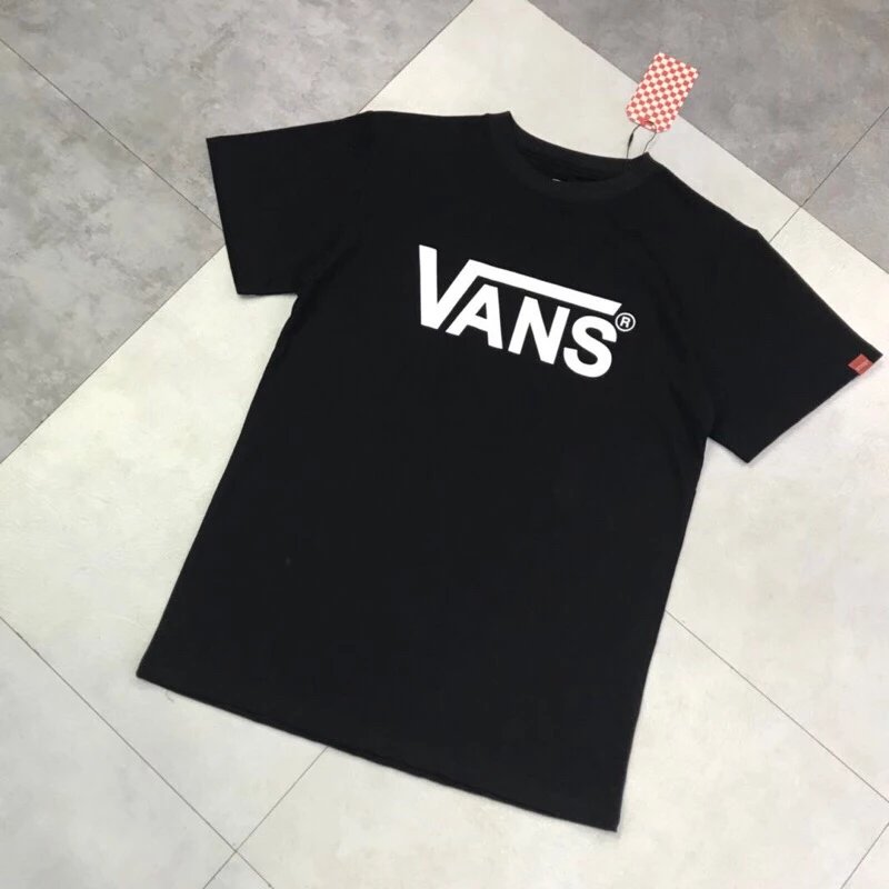 Vans Classic Logo Black T-Shirt - 10