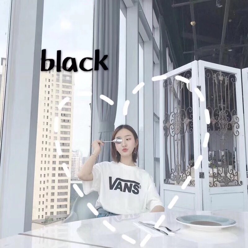 Vans Classic Logo Black T-Shirt - 11