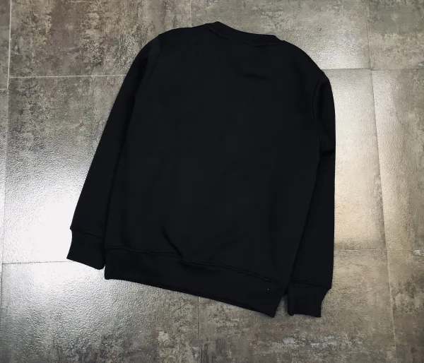 Burberry Arch Logo Sweatshirt Black Hoodie - 11