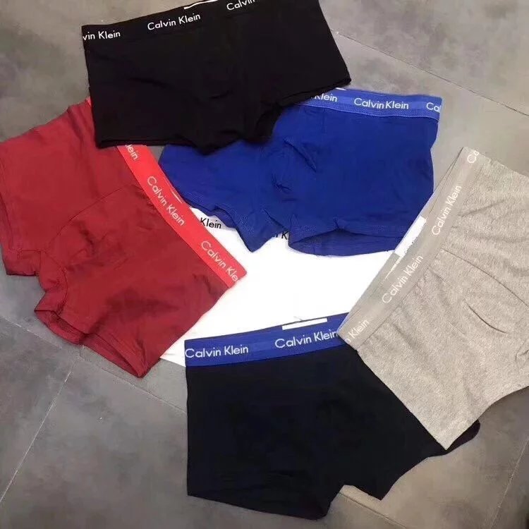 Calvin Klein Classic Cotton Boxer Briefs Assorted Colors Underwear - 5