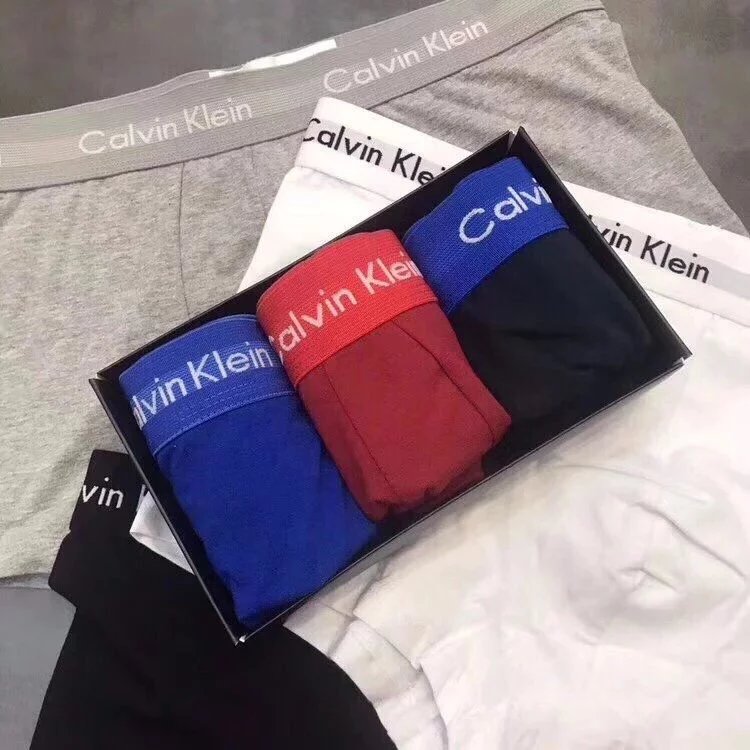 Calvin Klein Classic Cotton Boxer Briefs Assorted Colors Underwear - 10