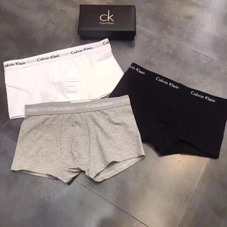 Calvin Klein Classic Cotton Boxer Briefs Assorted Colors Underwear - 12