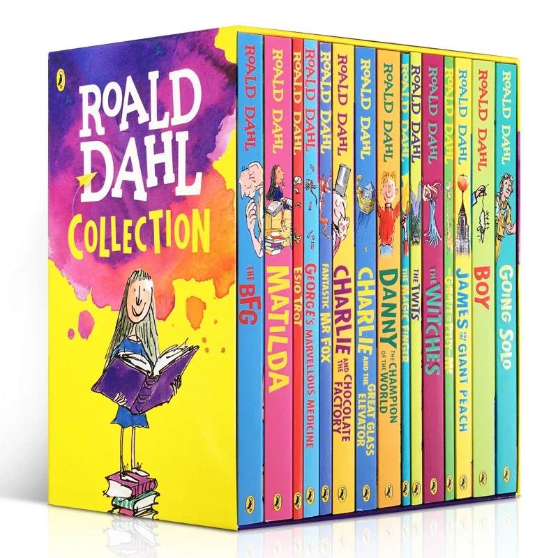原版罗尔德达尔Roald Dahl 15本全套全集儿童文学作品小说