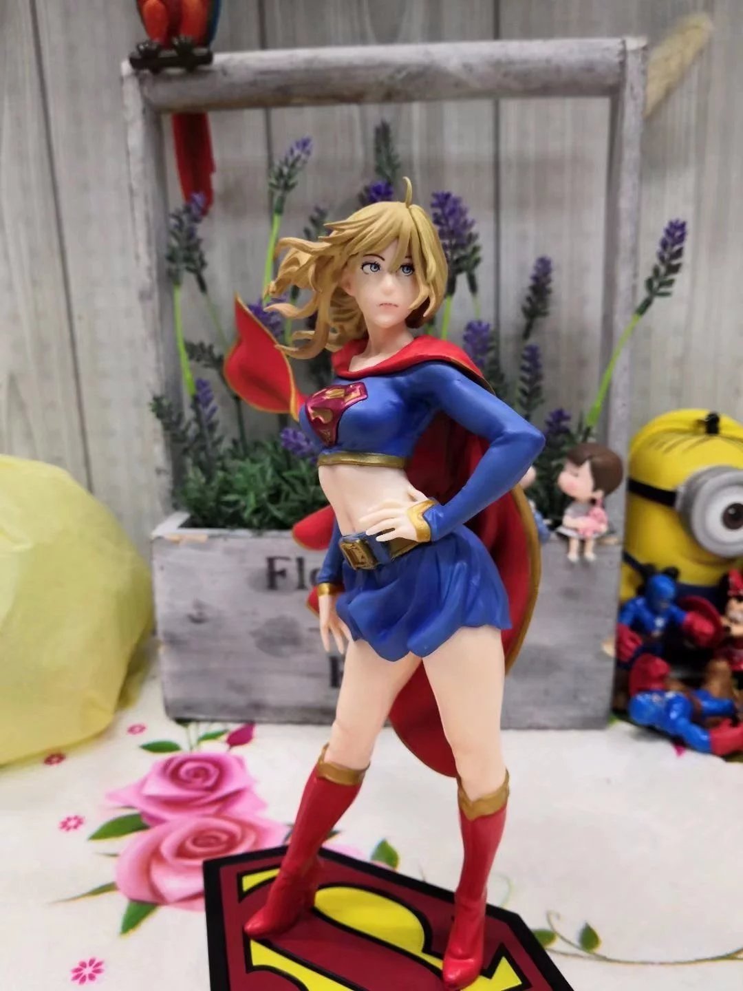 正义联盟 dc漫画 supergirl 女超人 超女归来 盒装手办