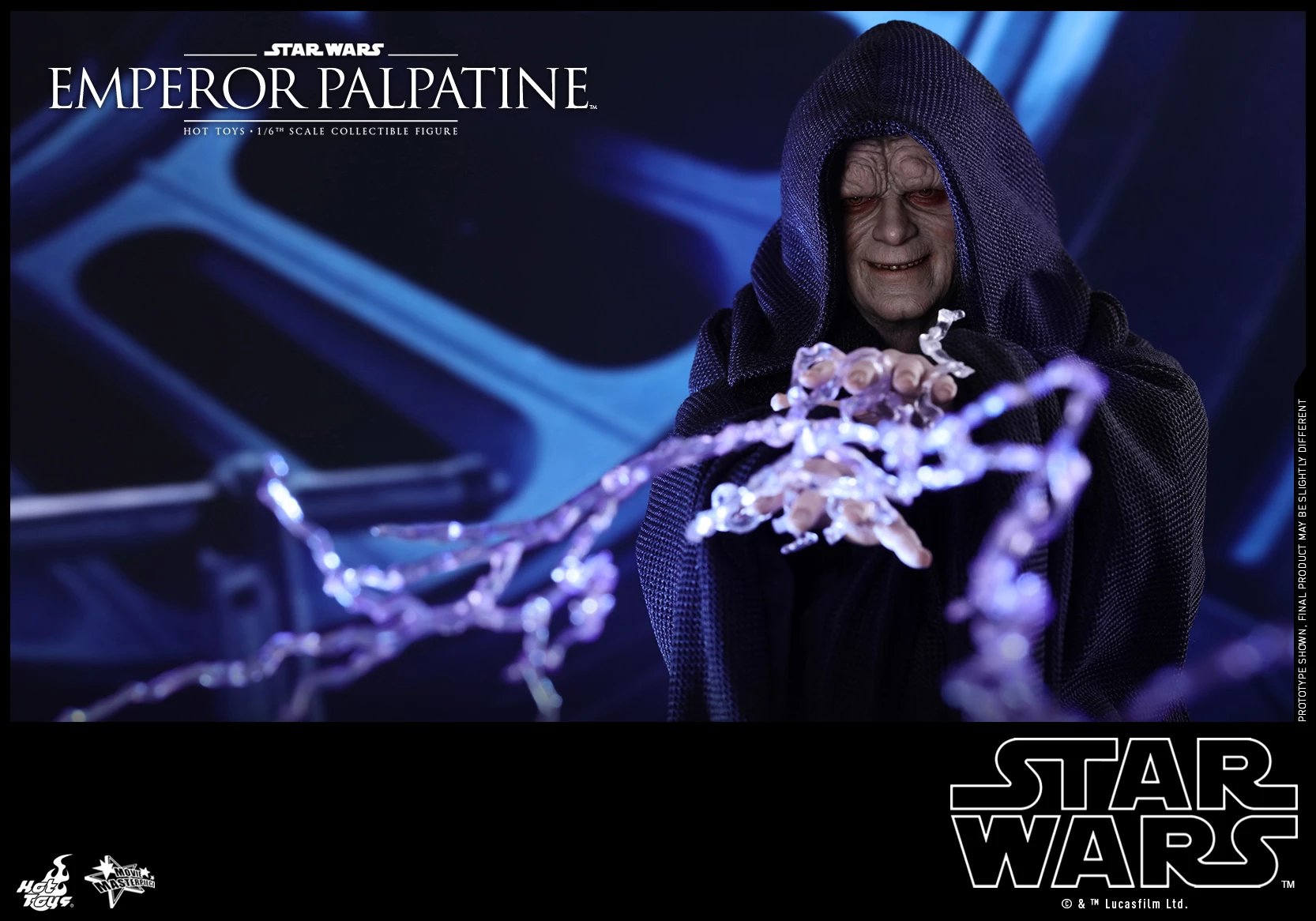 hottoys 1/6 mms467 星球大战6 西斯皇帝 普通版