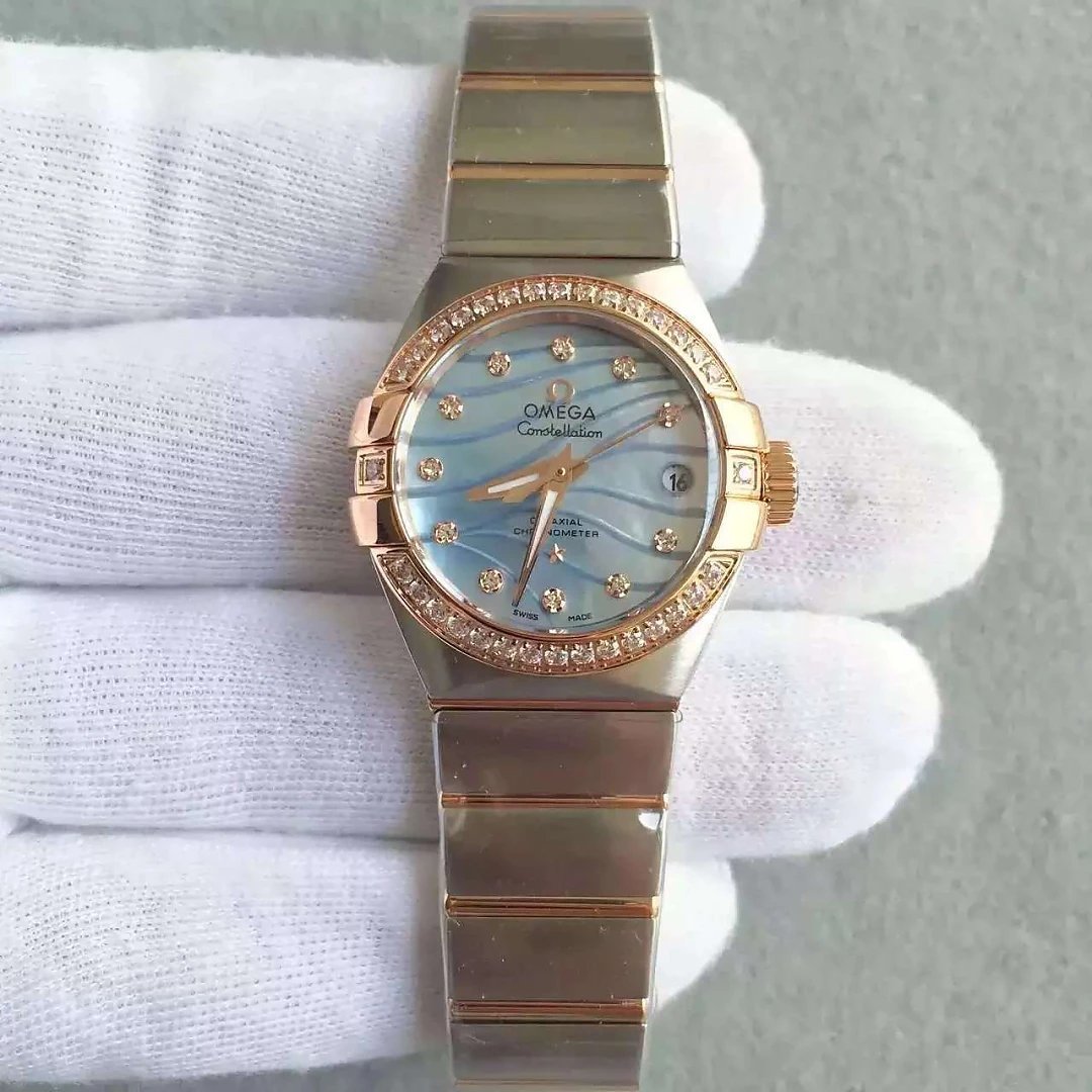 3s出品 OMEGA欧米加星座系列PLUMA轻羽腕表搭载8520机芯星座