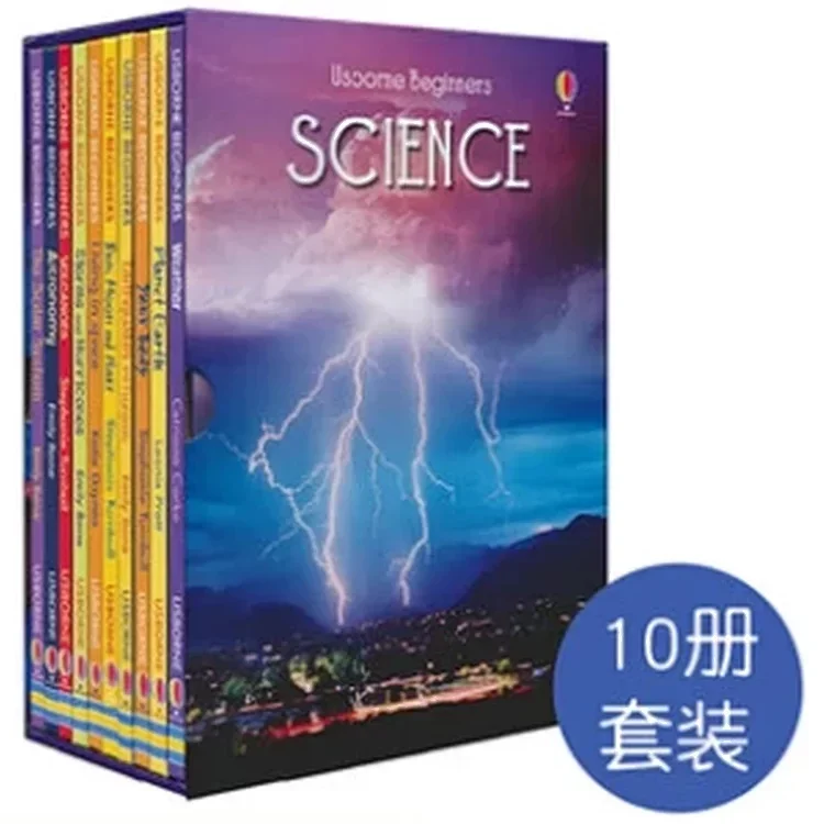Usborne Beginners Science 优瑟伯初探科学（10册套装） 盒装