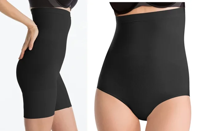 SPANX 女士高腰中筒塑形裤带 TUMMY HIPS 腰部控制尺寸 A- Catania