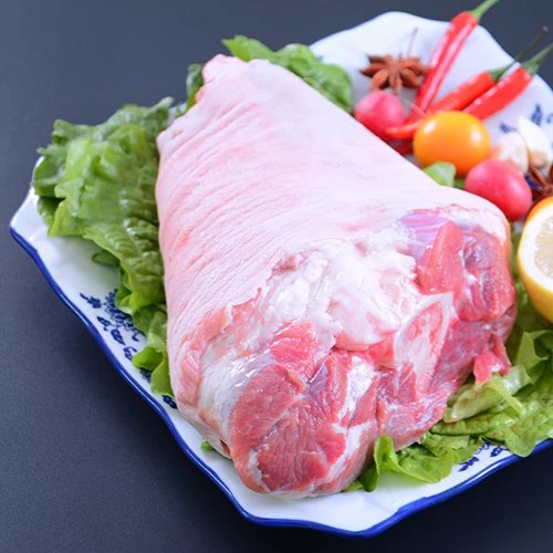 【宝宇雪猪肘子】东北散养笨猪土猪黑猪肉肘子约1250g