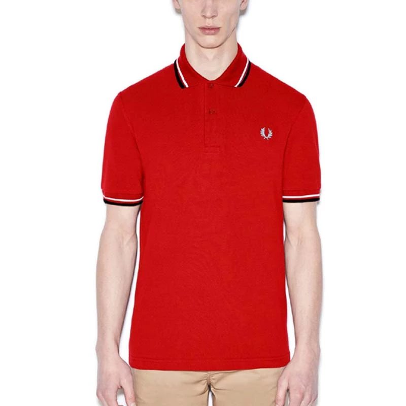 Red & Black-White Stripe