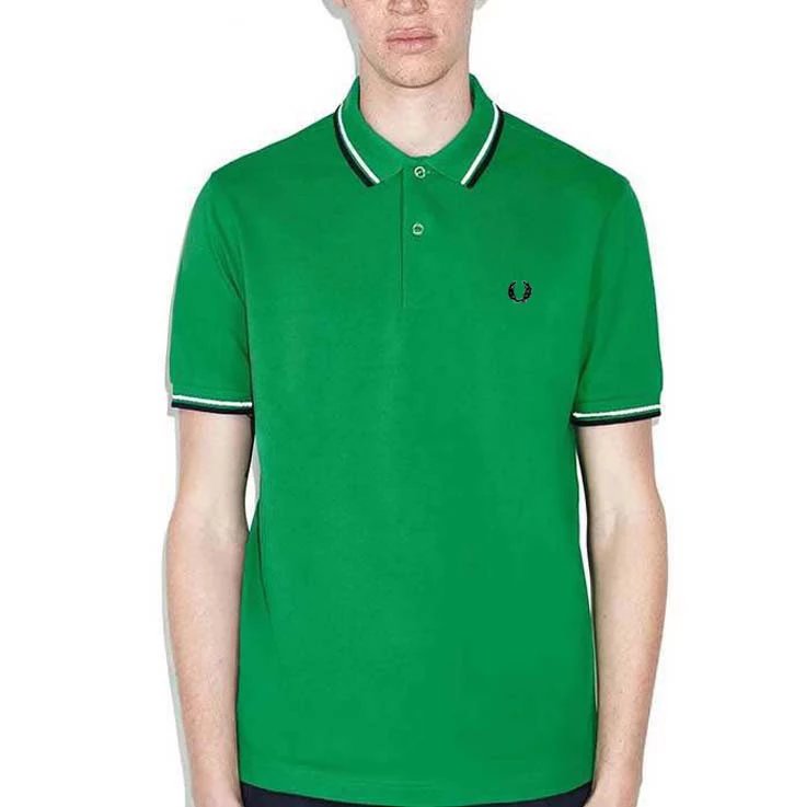 Green & Black-White Stripe