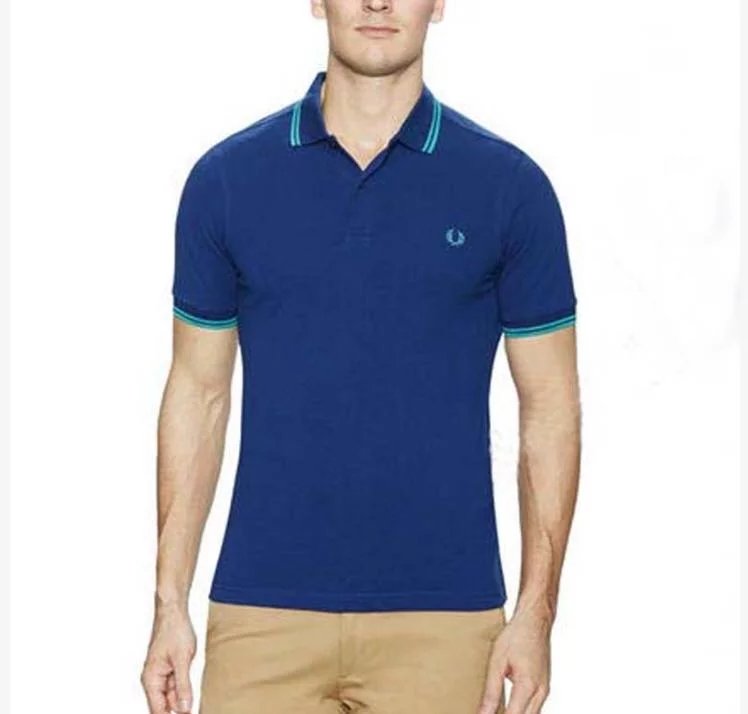Dark Blue & Ice Blue Stripe