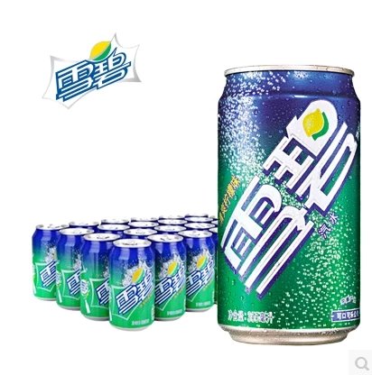 清爽柠檬味雪碧330ml