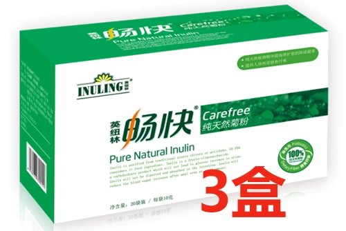 英纽林畅快纯天然菊粉,3盒装