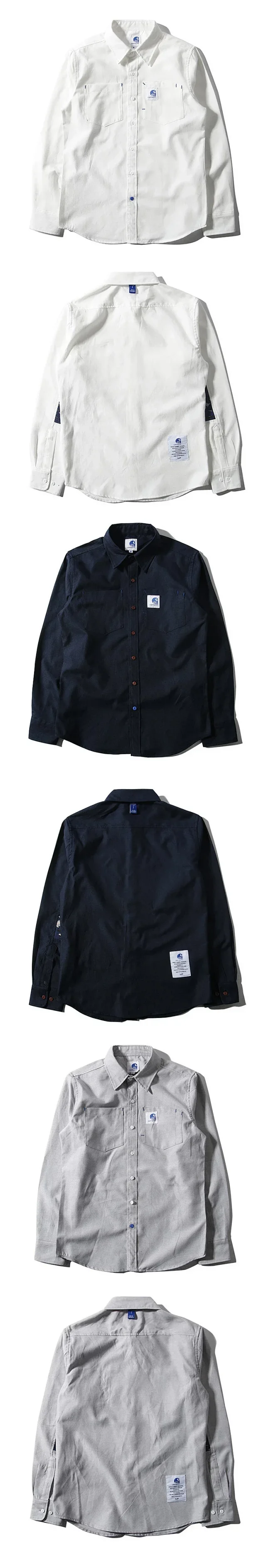 MADNESS Shirts Long-Sleeve Camouflage Elbow-Patch Shirt product detail image 6