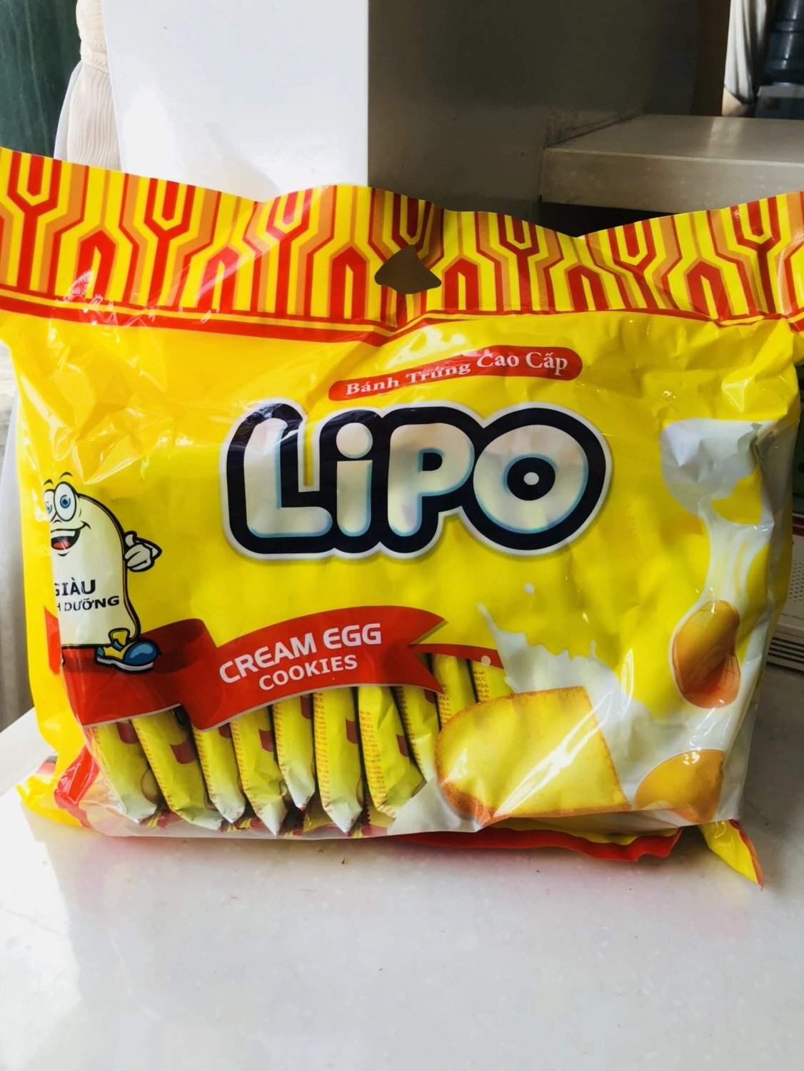 【包邮广州仓】越南lipo面包干300g