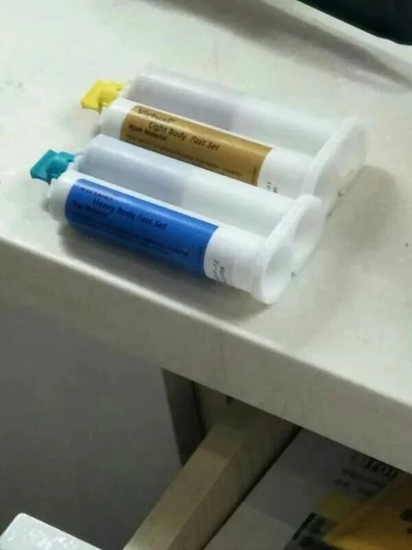 义获嘉硅橡胶印模材 一套700元 黄色轻体 蓝色重体 两只轻体350元