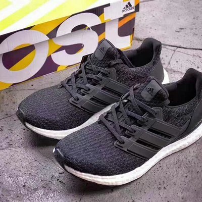 最劲爆价格出货 愉快210包邮Adidas ultra boost ub 3.0 黑白Size 36 36.5