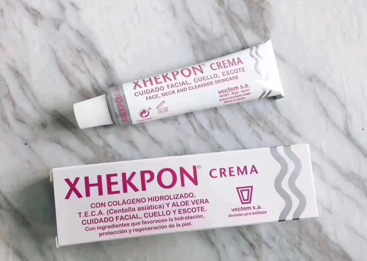 XHEKPON西班牙颈霜40ml玫瑰玫瑰极力推荐起效快在保养面部的时候千万不要忽略脖子的保养 脖子是最显老 2