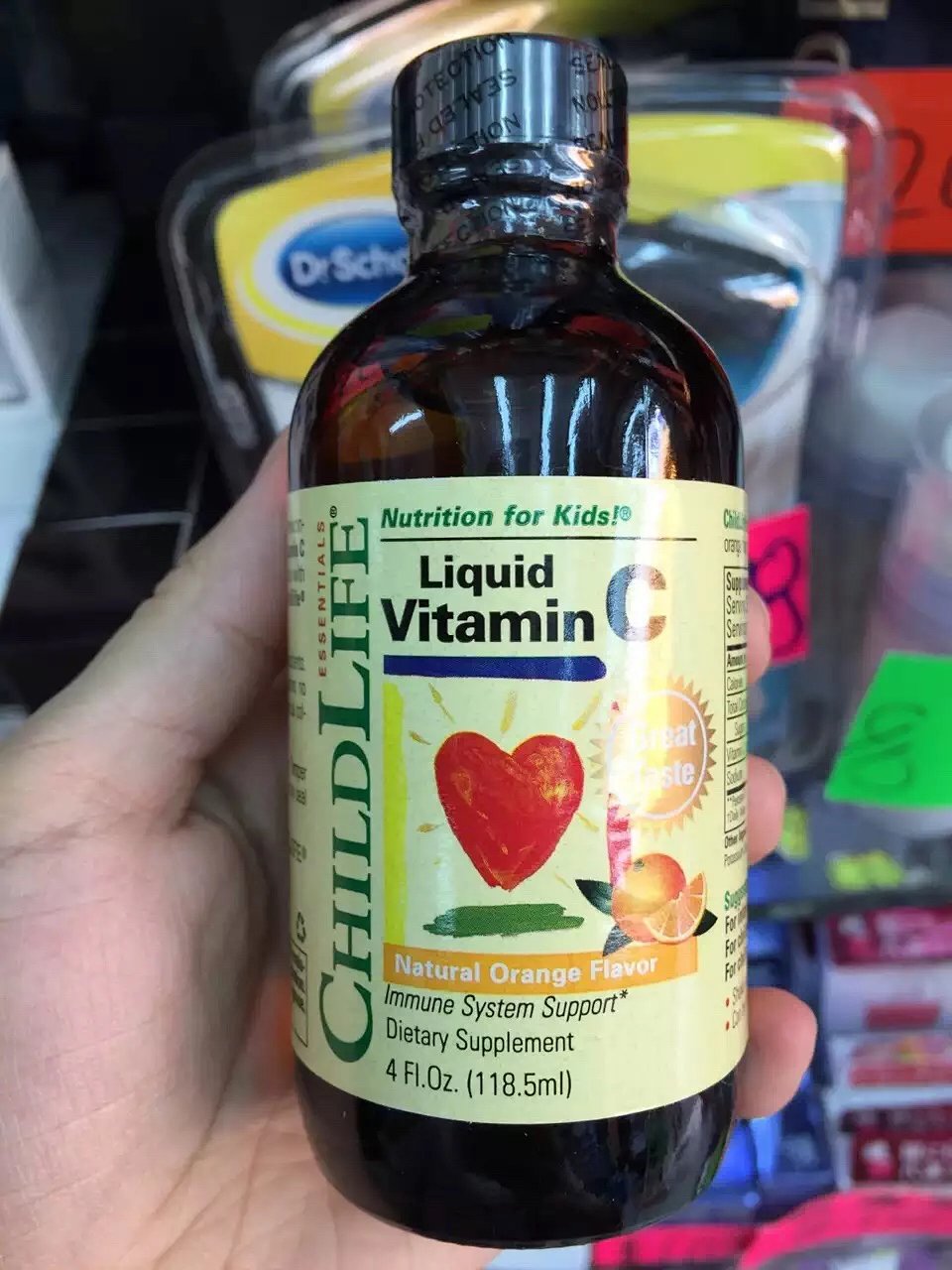 美国childlife婴幼儿童vc营养液维生素维c补充液 118ml 这款童年时光