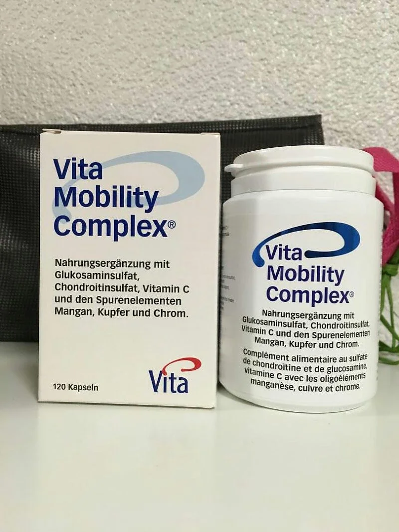 瑞士代购 瑞士顶级保健品vita Mobility Complex维骨力1粒瑞士的健康中心建议适用于关节疼痛和损伤的优质膳食补充剂 有助于关节软骨 重建和缓解关节不适