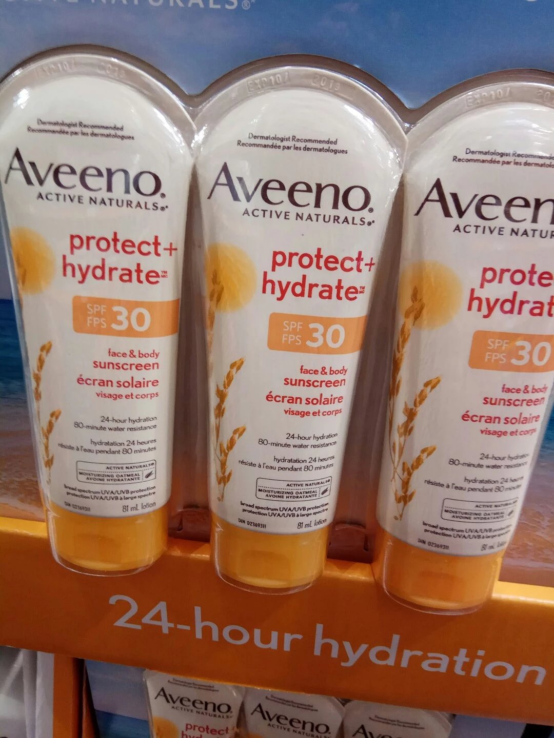 aveeno 防晒霜  81ml  一只价格